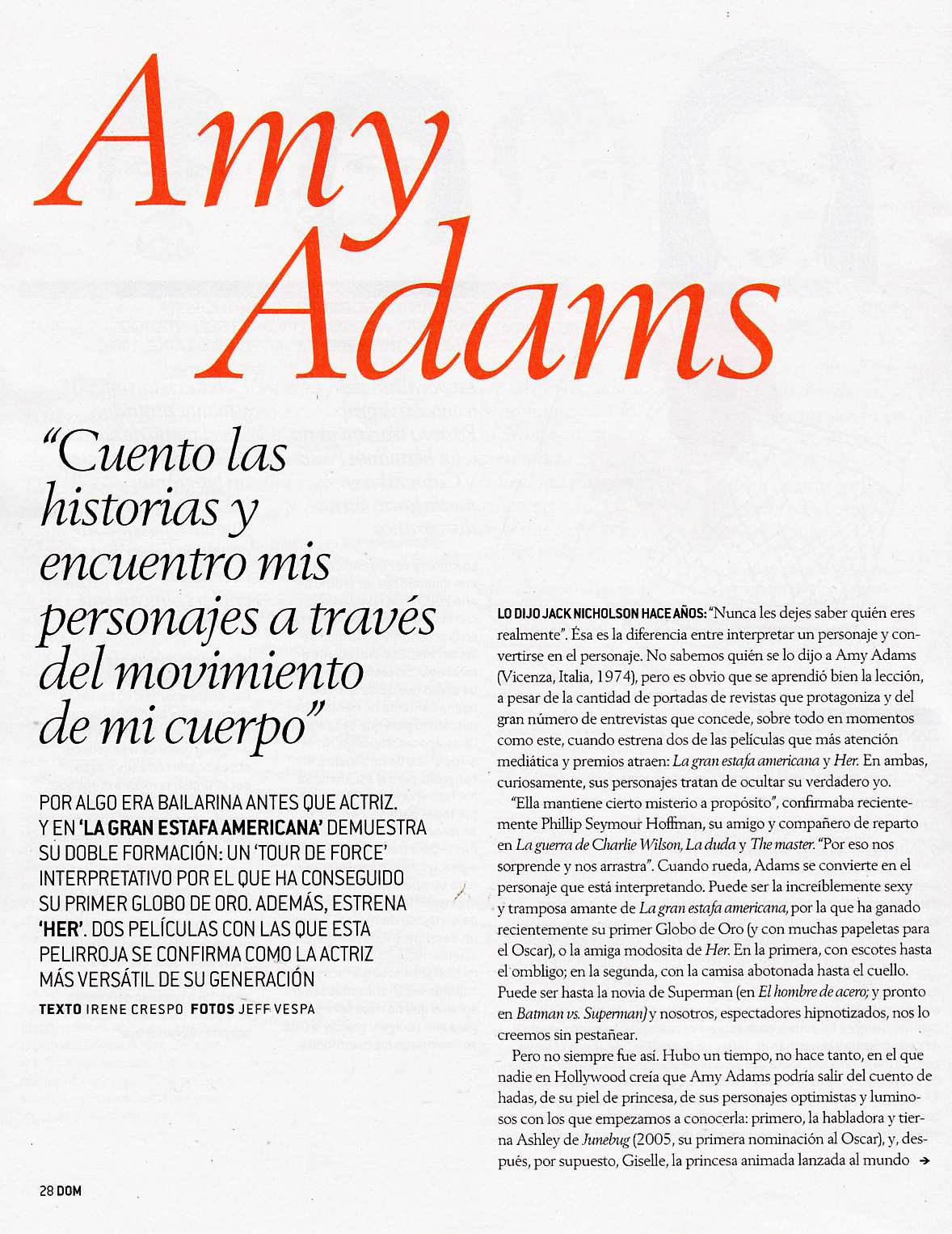 AMY ADAMS