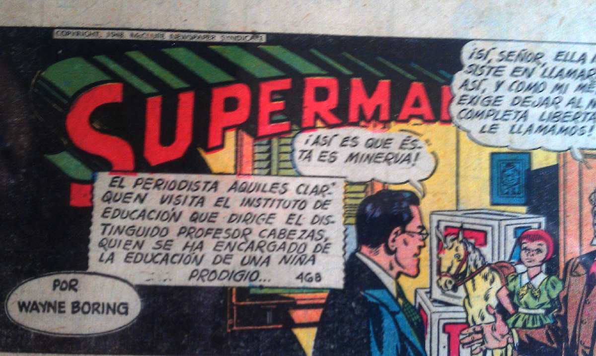 SUPERMAN. LA RAZON. BOLIVIA