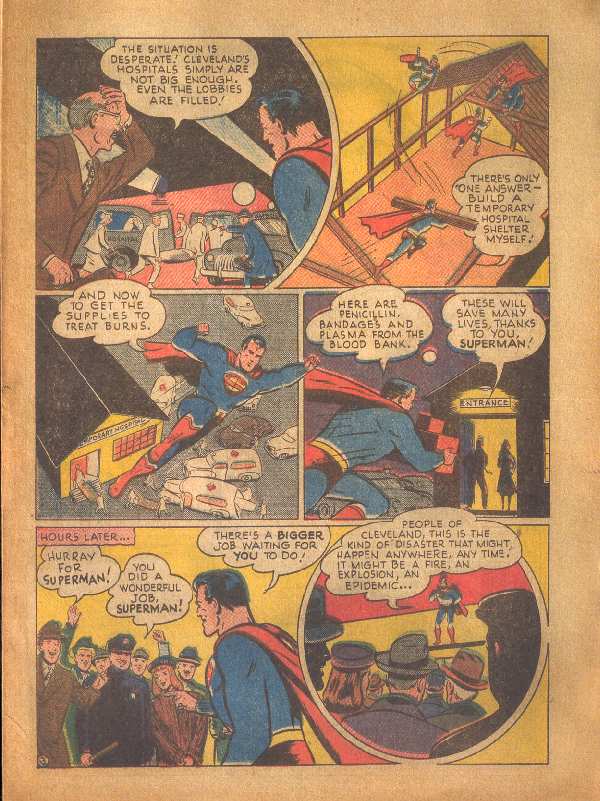 SUPERMAN AND THE GREAT CLEVELAND FIRE