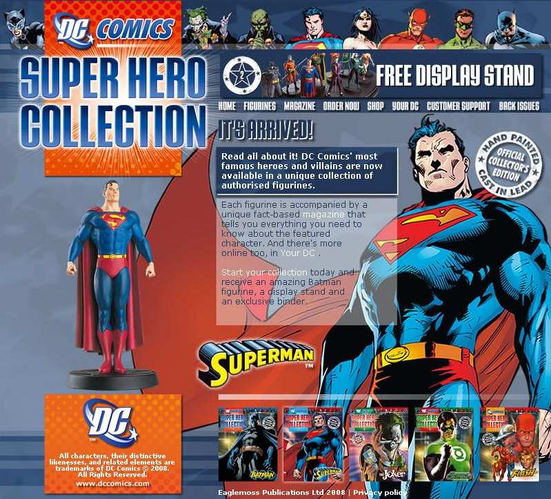 DC COMICS SUPER-HERO COLLECTION