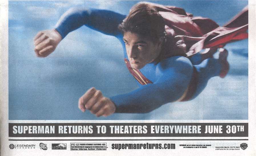 SUPERMAN RETUNS - DAILY PLANET