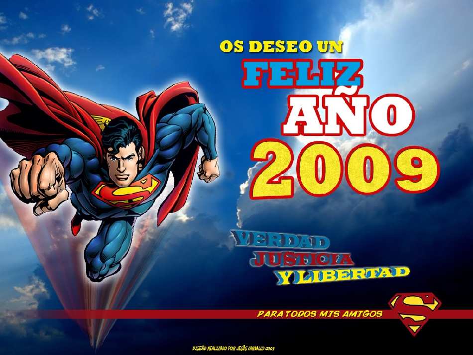 SUPERMAN FELIZ 2009