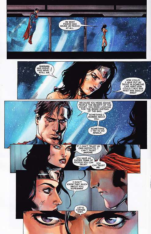 SUPERMAN Y WONDER WOMAN