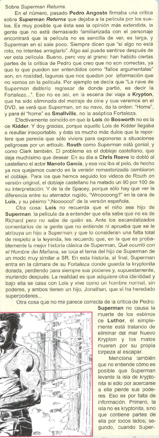 CRITICA DE SUPERMAN RETURNS