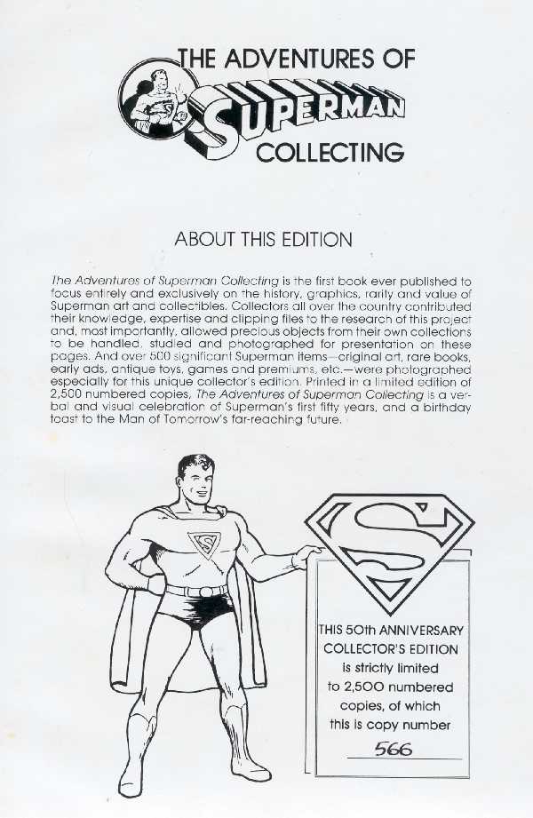 THE ADVENTURES OF SUPERMAN COLLECTING
