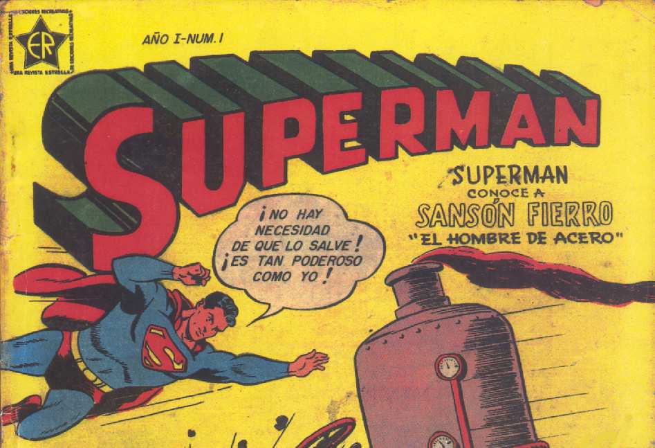 SUPERMAN NOVARO # 1 (DETALLE)