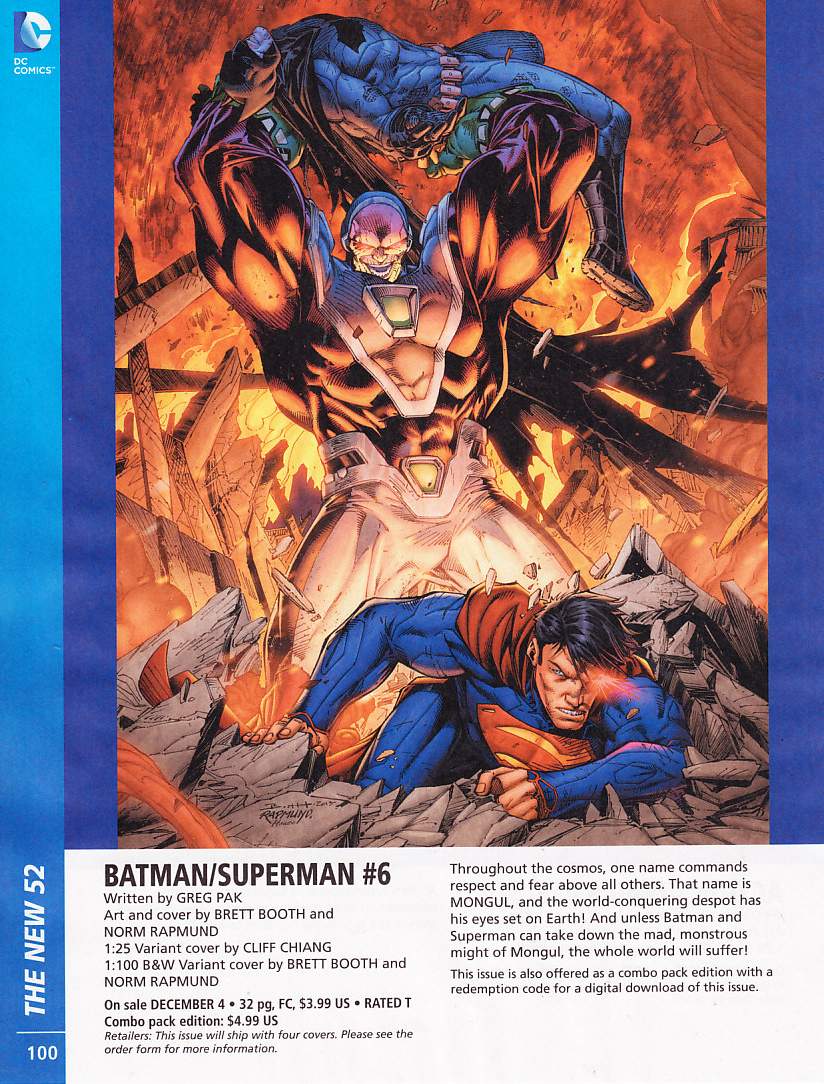SUPERMAN PREVIEWS OCTUBRE 2013