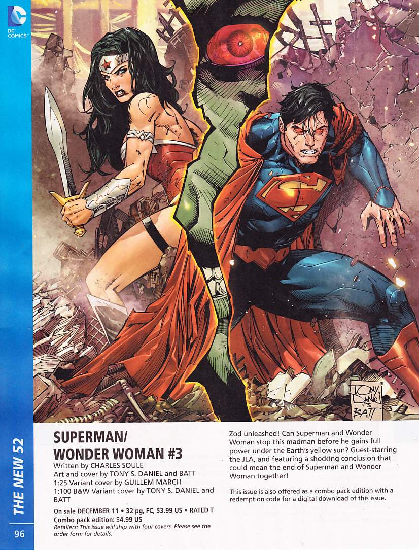 SUPERMAN PREVIEWS OCTUBRE 2013