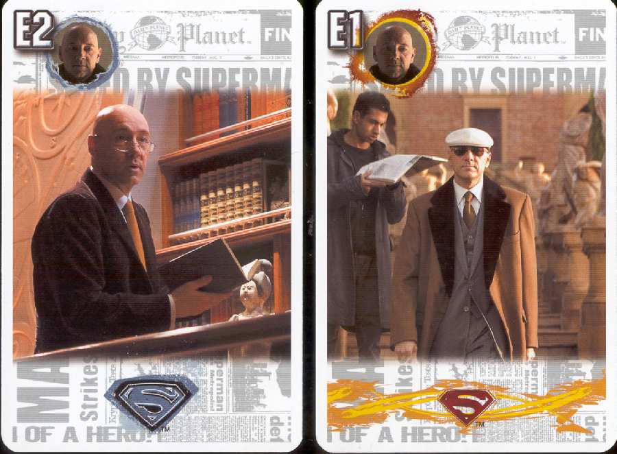 SUPERMAN RETURNS CARDS FROM POLONIA