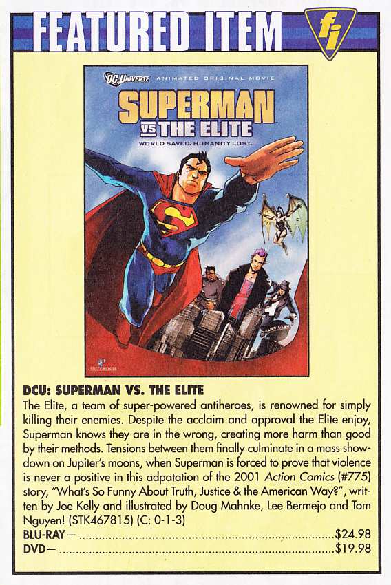 SUPERMAN VS. THE ELITE