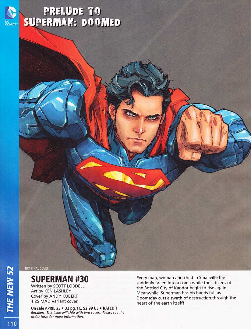 SUPERMAN PREVIEWS FEBRERO 2014