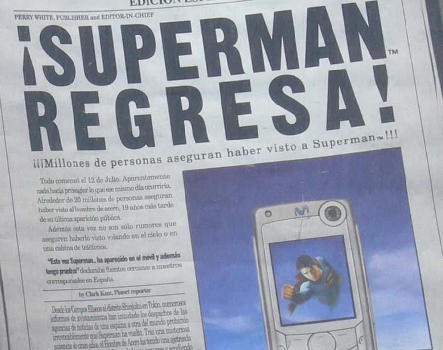 SUPERMAN REGRESA
