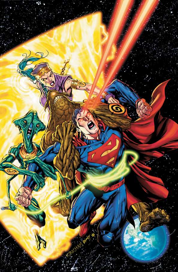 SUPERMAN ANNUAL #12 ART COVER