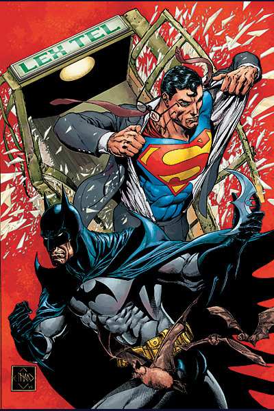 ARTE PARA SUPERMAN BATMAN #50