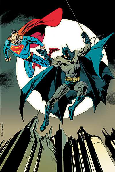 ARTE PARA SUPERMAN BATMAN #53
