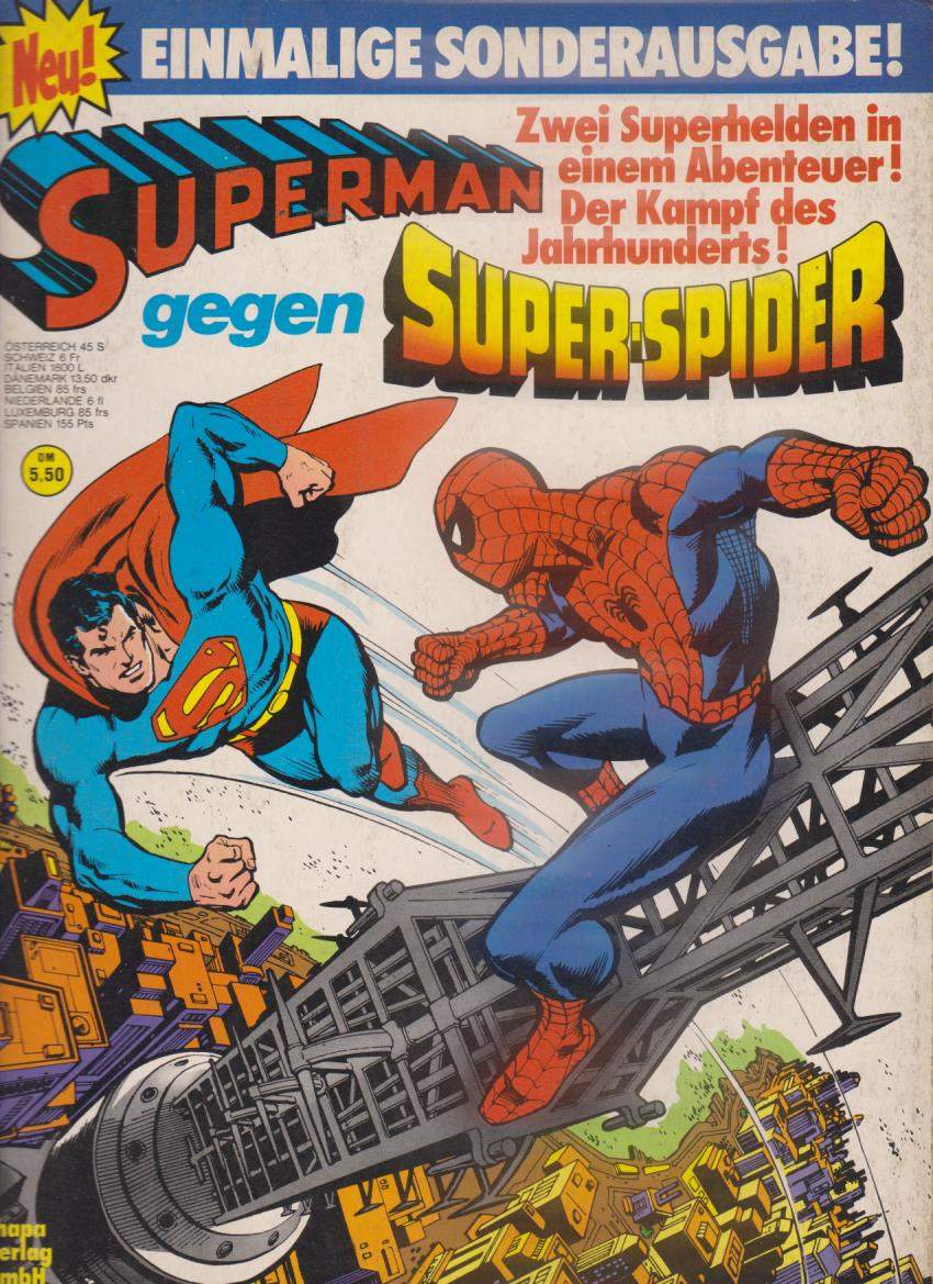 SUPERMAN VS. SPIDERMAN