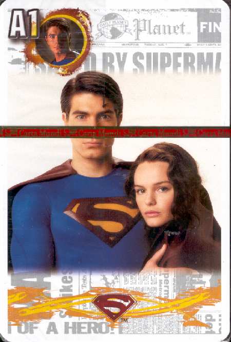 SUPERMAN RETURNS CARDS FROM POLONIA