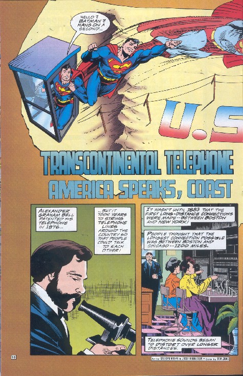 UNITED STATES POSTAL SERVICE AND DC COMICS