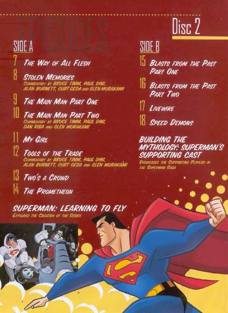 SUPERMAN THE ANIMATED SERIES VOLUME ONE