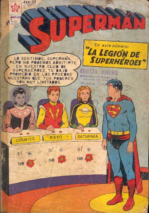 SUPERMAN 197 NOVARO ADVENTURE COMICS #247