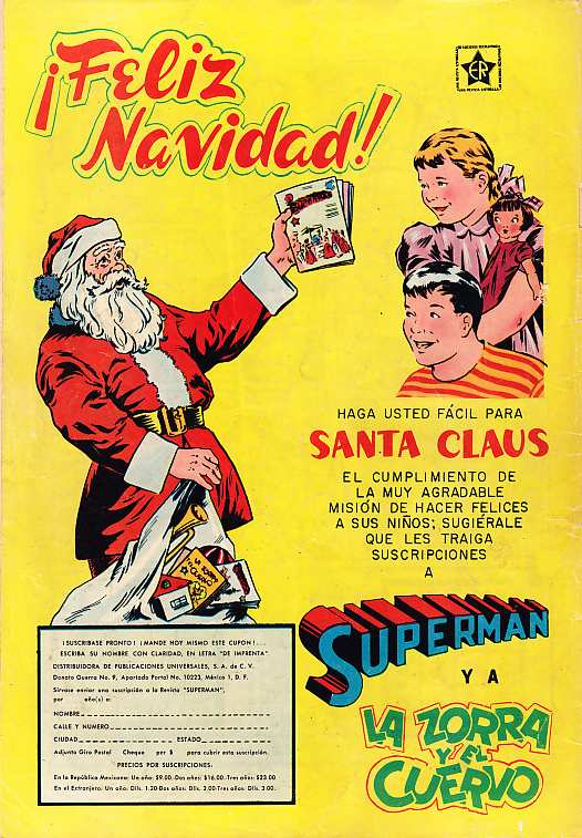 SUPERMAN NOVARO 10 1952