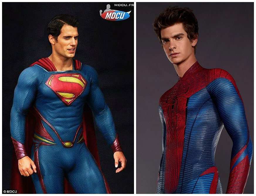 SUPERMAN Y SPIDERMAN