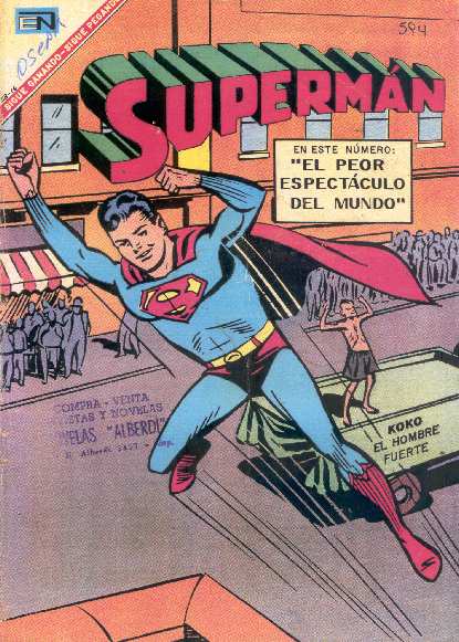 SUPERMAN NOVARO #594 de NOVARO