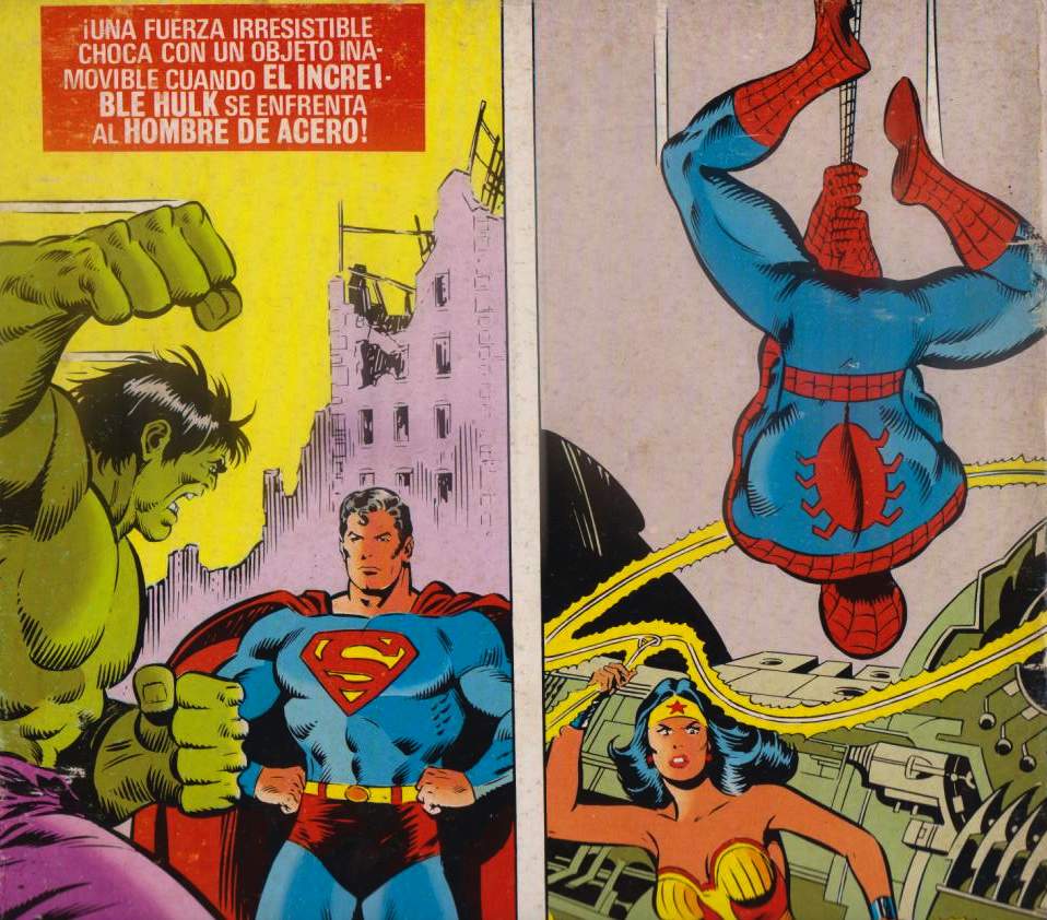 SUPERMAN VS. SPIDERMAN